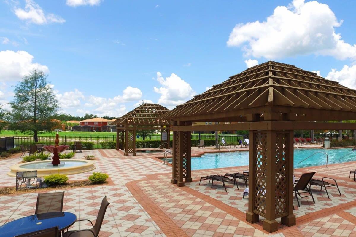Four Bedroom W/ Screened Pool Close To Disney 4572 Kissimmee Buitenkant foto